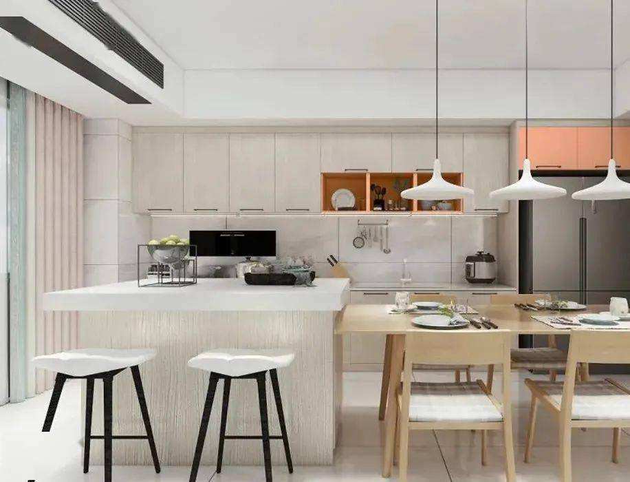 餐厅太小应该如何设计，餐厨一体化解决你的烦恼