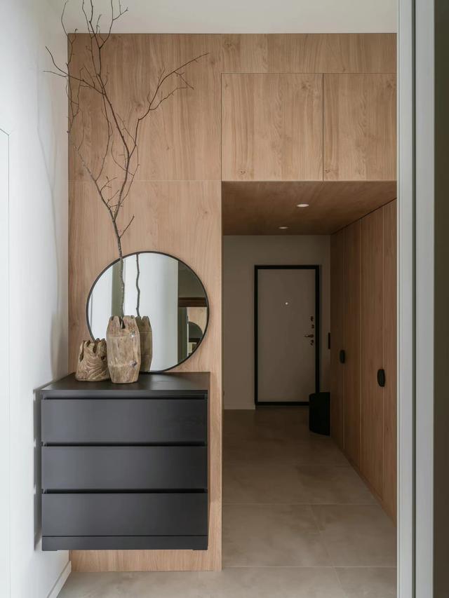 64㎡的家,大落地窗,白色原木营造轻盈氛围,温柔舒适很治愈