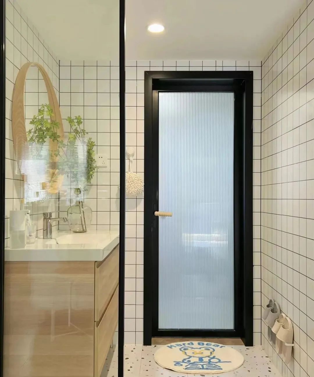 老公坚持卫生间不要洗手台,完工后,不看好的亲戚都前来参观