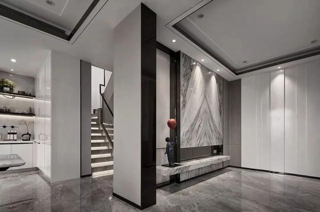 200㎡现代别墅,格调优雅、稳重精致,儿童房很有趣