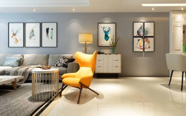 132平极致大气风设计,有高逼格的视觉效果