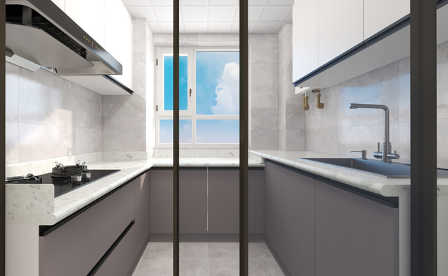 96 m简约风格，摒弃传统的电视墙设计，这样更高级