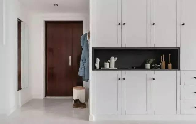 越来越流行的玄关设计,款款惊艳迷人,1㎡能当5㎡用!