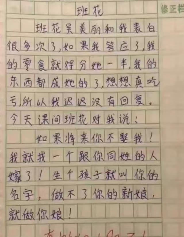 小学生作文《姐姐睡了》走红，文末成点睛之笔，差点给姐姐送走