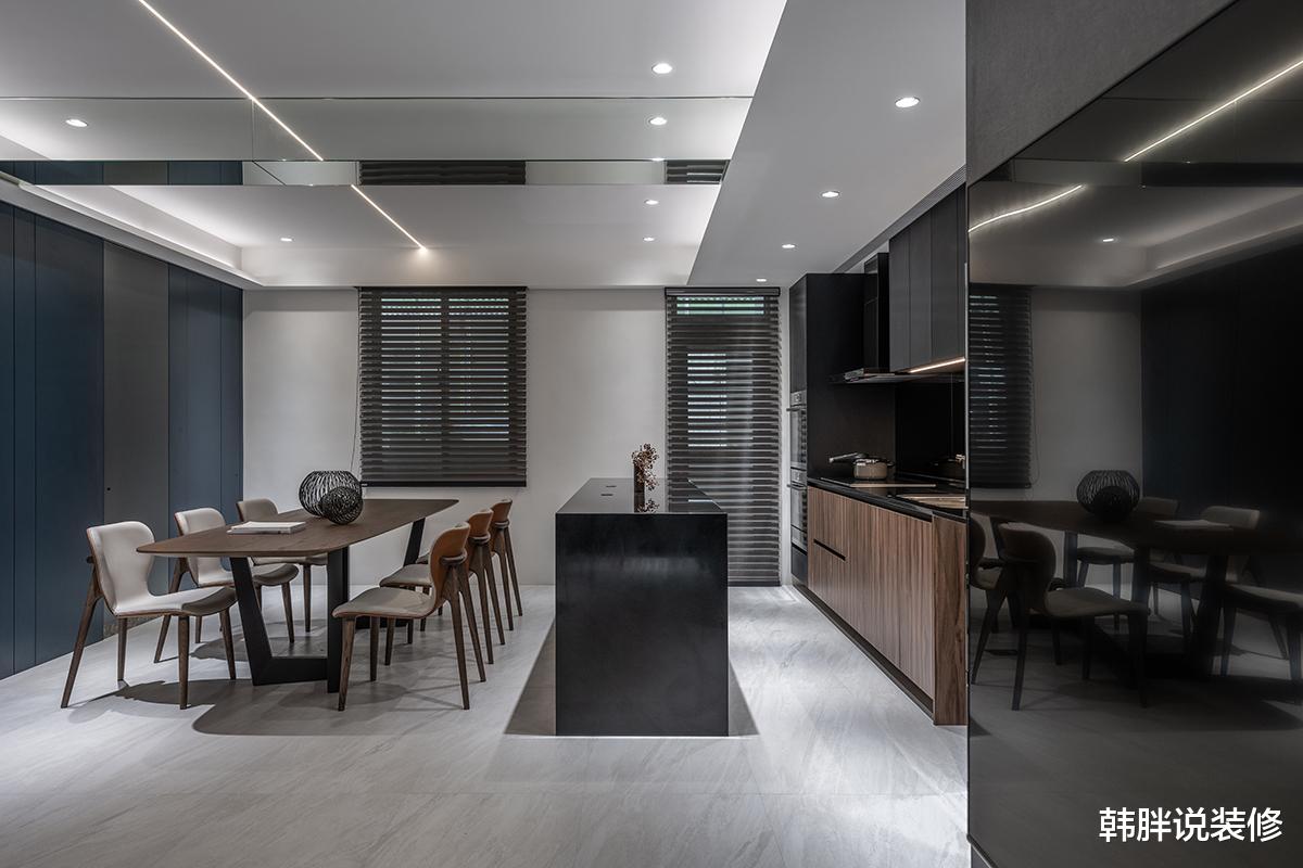 92㎡现代风,优雅沉稳大气!颜值超高收纳满分