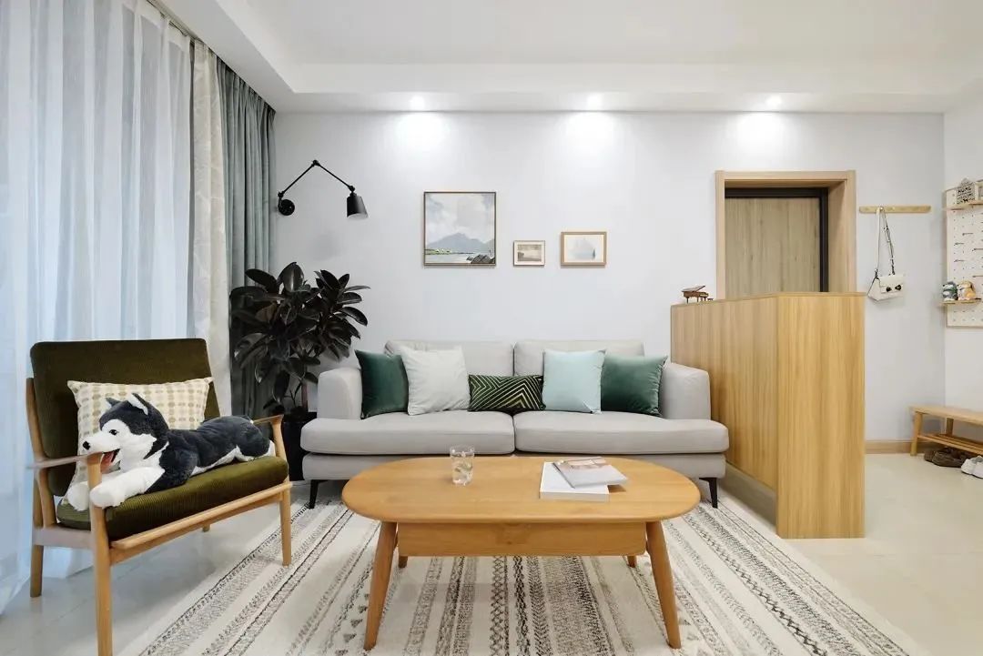 85㎡老房改造，硬是装出了3室2厅1厨1卫，这空间利用率太高了！