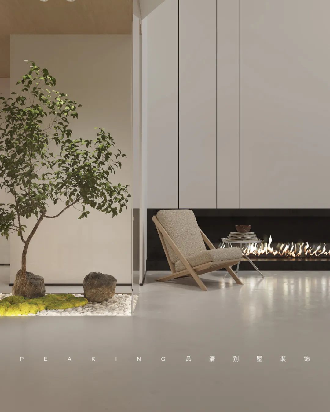 运河壹号府 | 370㎡现代简约--自带灵魂的艺术空间