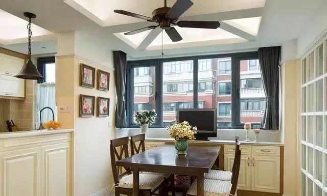 我家118平美式三房,老婆花35万装的,漂亮极了都能当样板间!