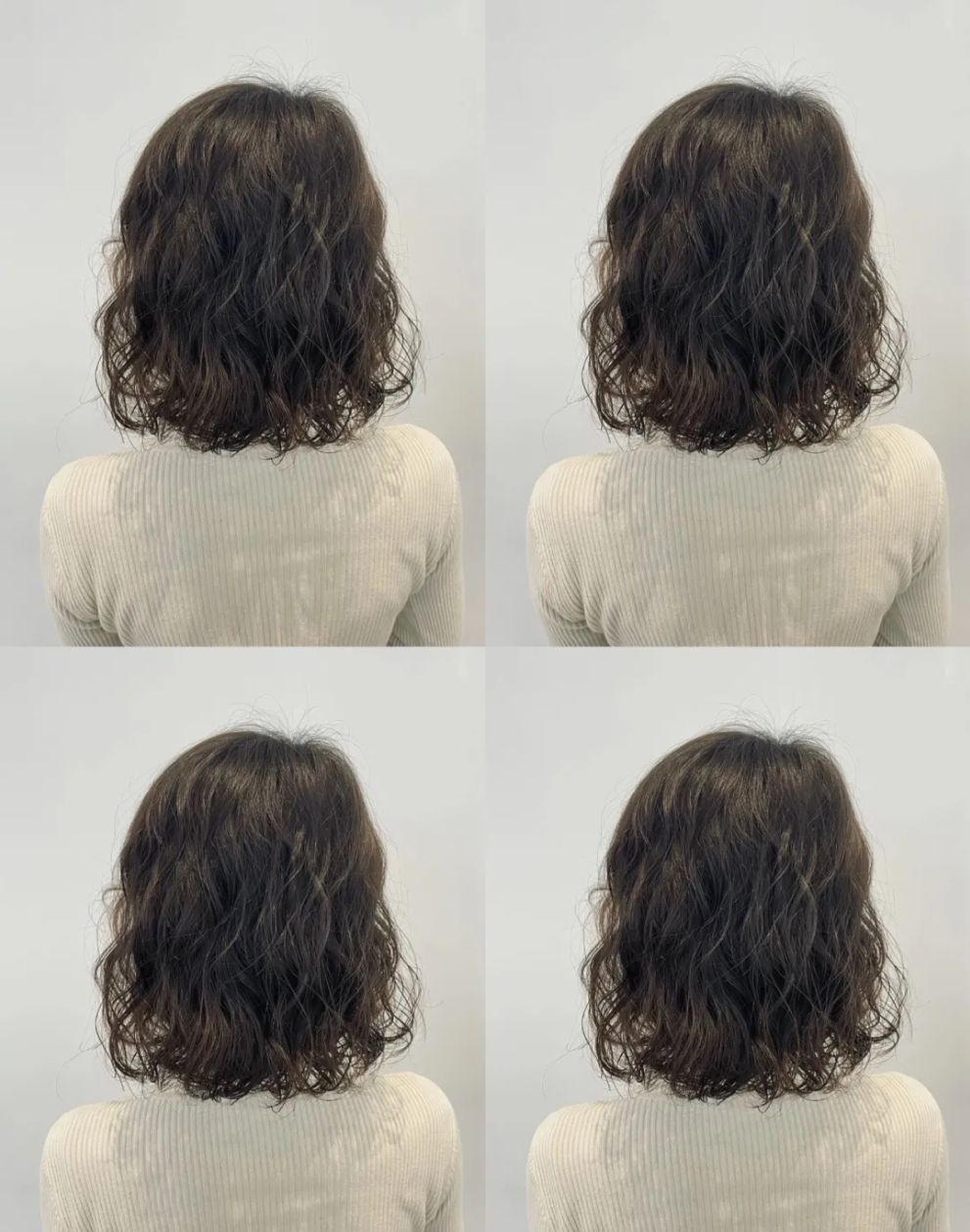 烫发 当下最流行的4种发型，大小卷烫发全都有，瘦脸修饰头型很不错
