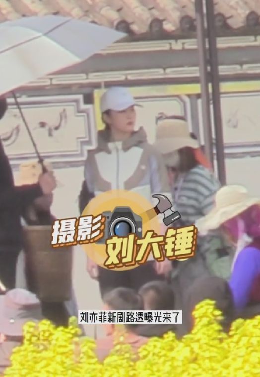 刘亦菲|刘亦菲现身路边买菜，穿运动装少女感十足，生图状态看不出年龄