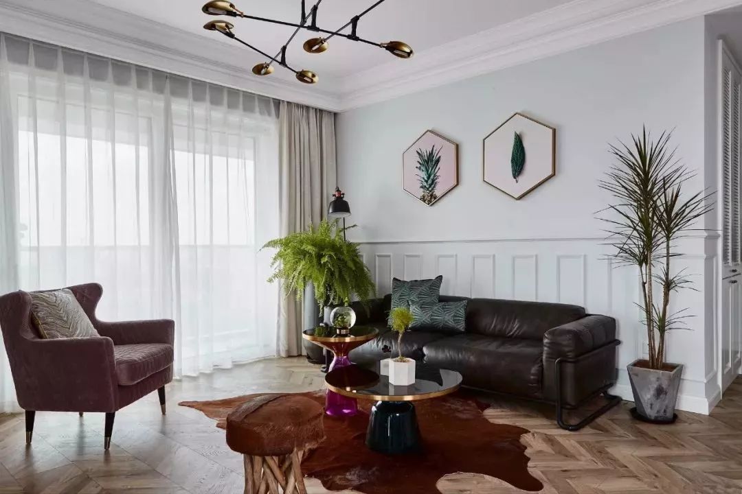 漂亮的沙发墙,美了整个客厅!