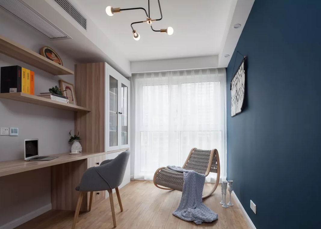 149平的简约北欧风的家，客餐厅开放式布局，一入门就被吸引！