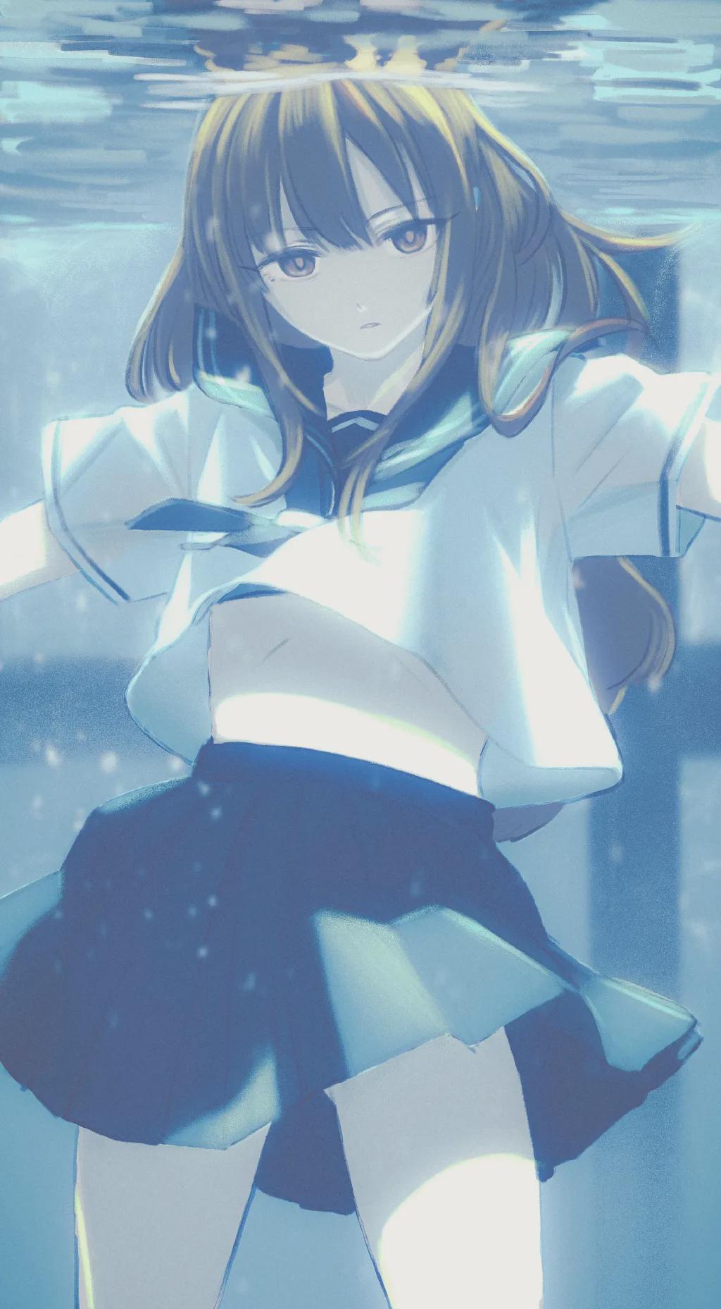 偶像大师 灰姑娘女孩|动漫美图：《偶像大师 灰姑娘女孩》水本紫