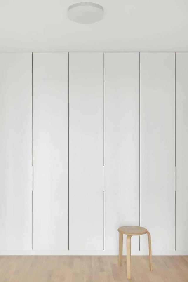 走进一对夫妇60㎡极简主义的家，全屋白色原木搭配，简直太干净了