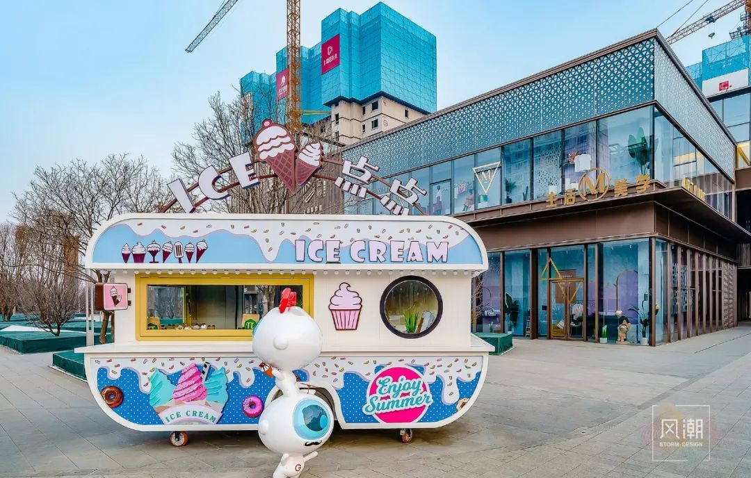 楼市|金地·峯启未来,几何光影下的街区美学