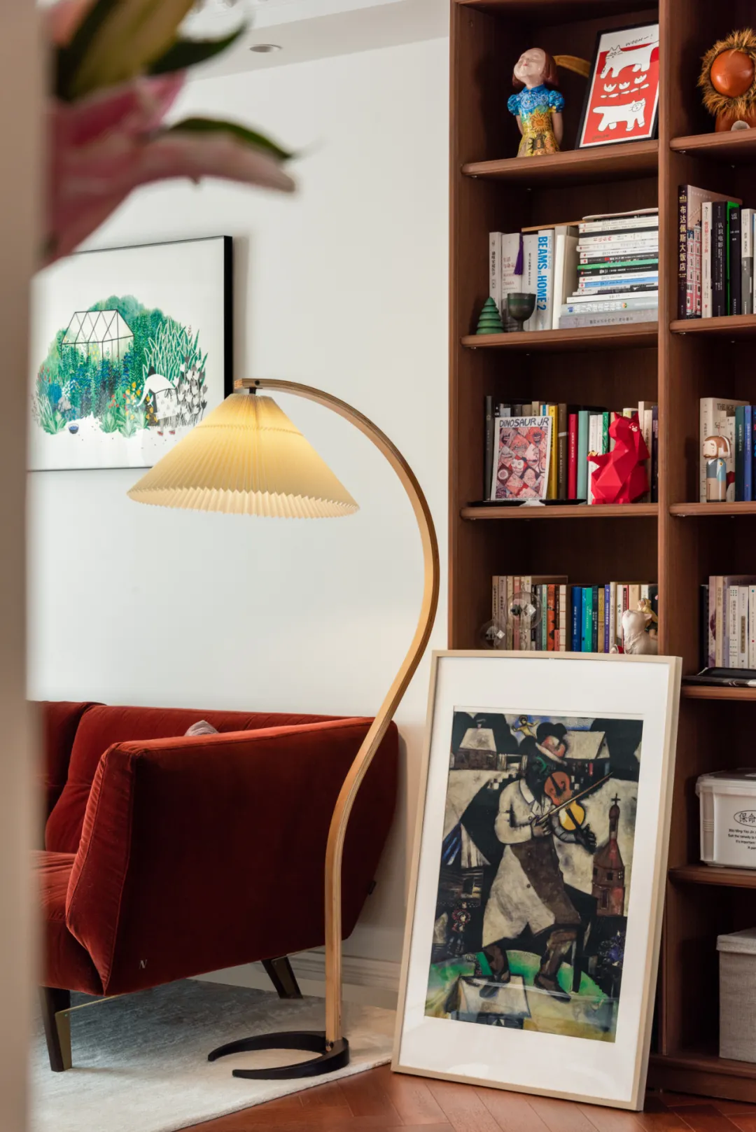 老房改造110㎡中古风，烟火气息和文艺气息相辅相成