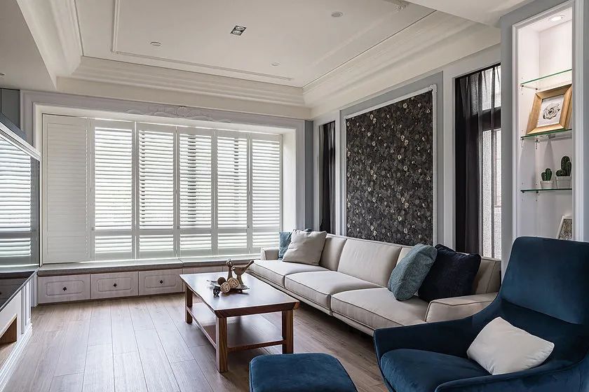 刚装的美式新房,效果特满意,尤其是电视墙