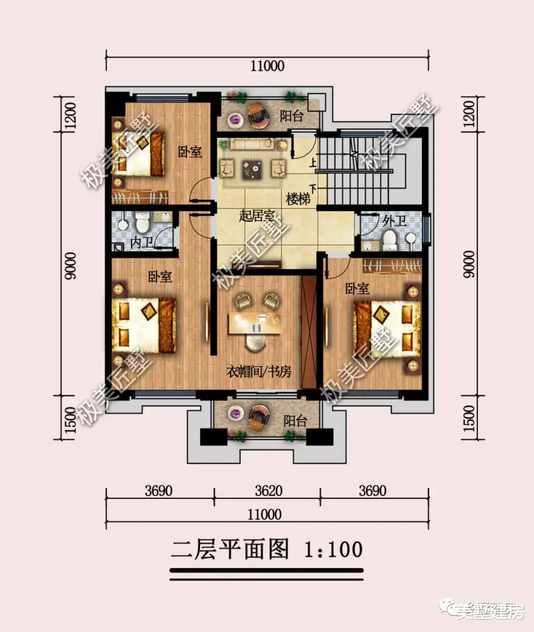 农村豪华四层大别墅，一家人都住的下，喜欢快快收藏