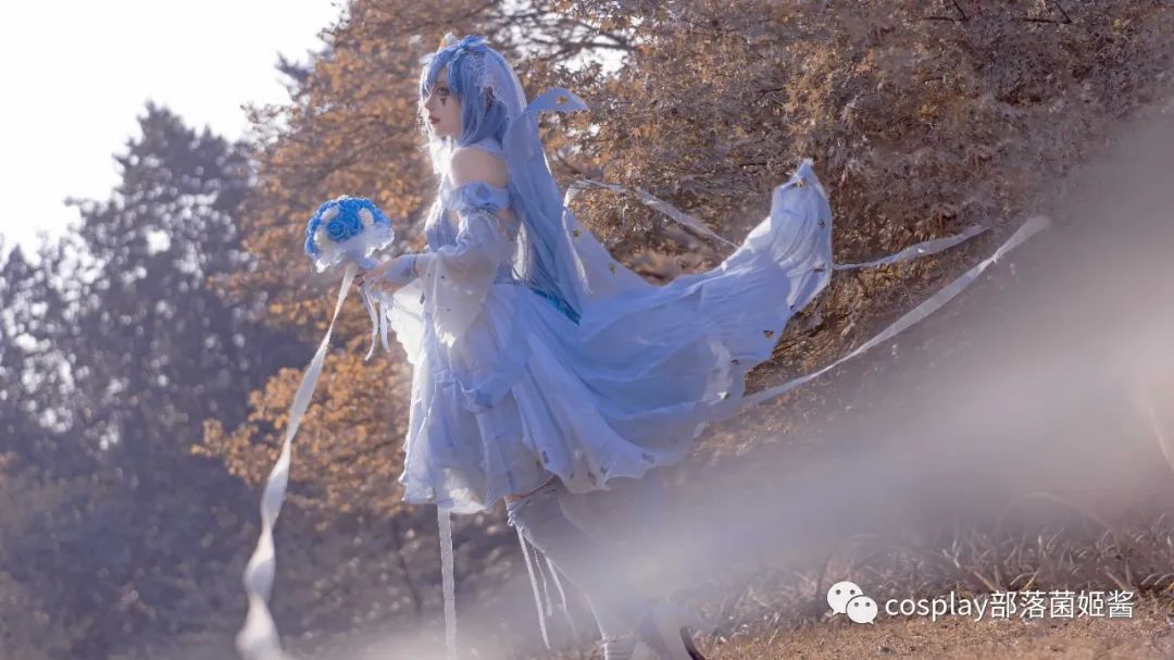 凹凸世界|cos：凹凸世界花嫁安莉洁cos正片@药丸