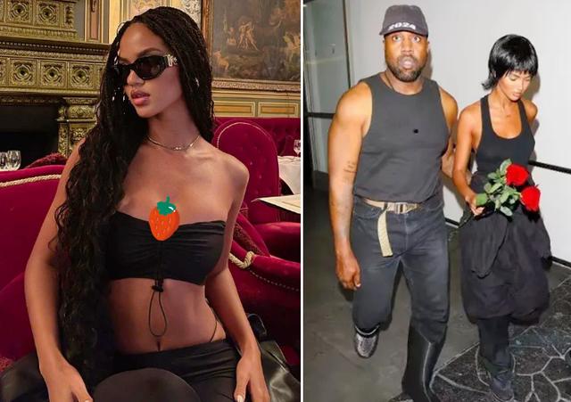 金·卡戴珊|侃爷超模前任炫腹,身材好辣!马甲线清晰,气场不输金卡戴珊