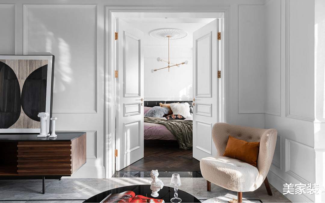 音乐人士的家,运用黑白色调搭配,创造温馨舒适之家