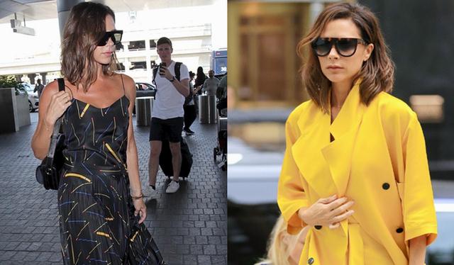 维多利亚·贝克汉姆|不老女神!贝克汉姆妻子露香肩,骨感富婆,10位数资产不靠男人