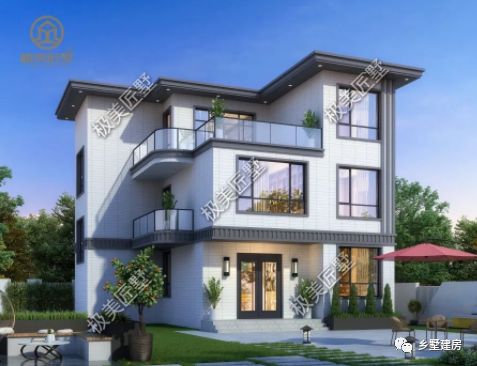 万科|这款L型别墅，占地11.8X11米，清秀风雅最适合东方人的审美