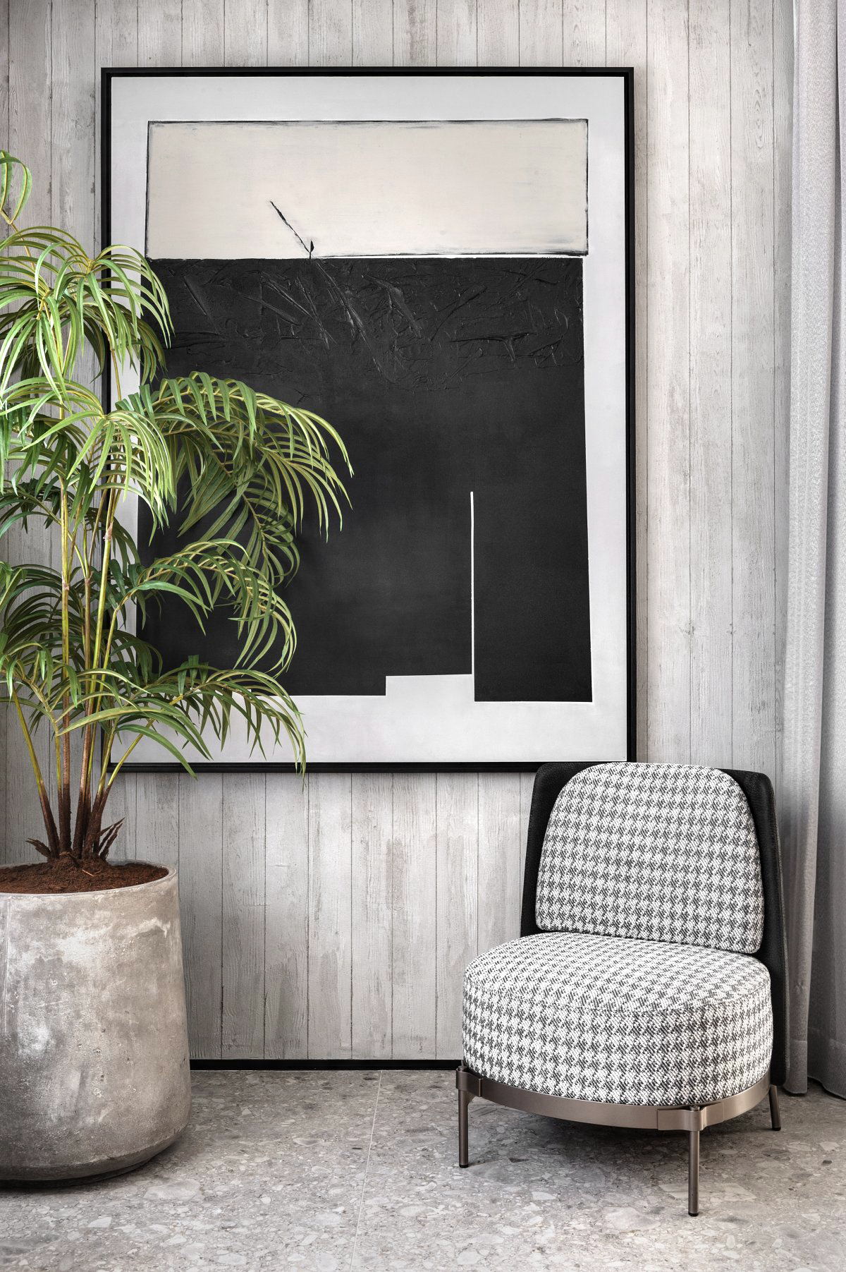 【装修完工】灰色空间丨极简主义的简雅大宅