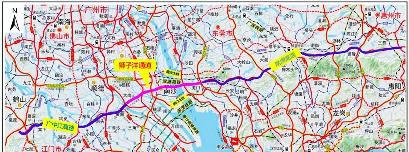 当初那么多人反对狮子洋通道在鸡谷山路建高速,如今怎么样了