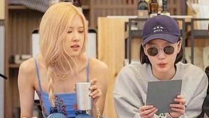 金高银|金高银狂奔半个机场，只为见Rosé一面！回顾两人之间的友谊