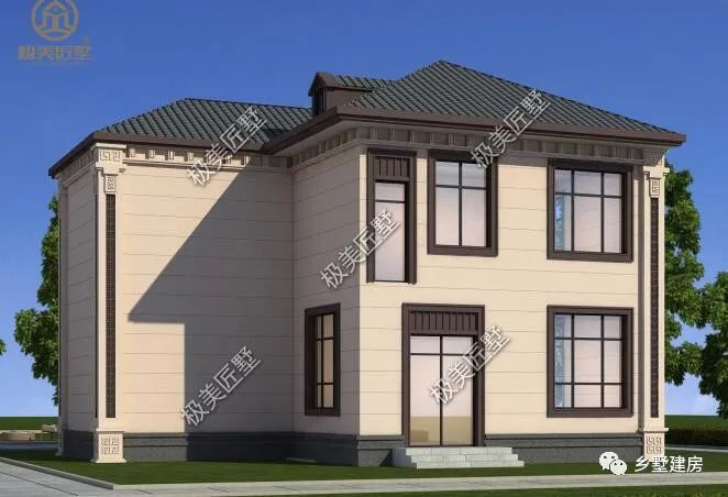 宅基地不规整怎样建好房，教你这样设计，造型美观还实用