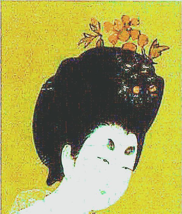唐朝 唐代女子爱化什么样的妆？看上去很吓人，美女也会化成丑女