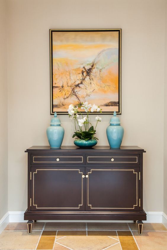 玄关怎么设计,不如来看看新中式风,适合各种户型10个经典案例