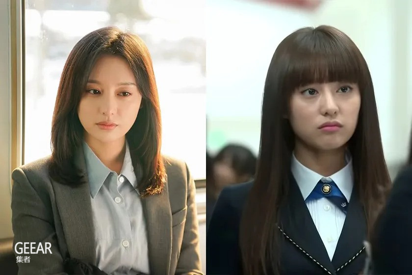 继承者们|金智媛以新发型登杂志封面,重现《继承者们》青涩造型