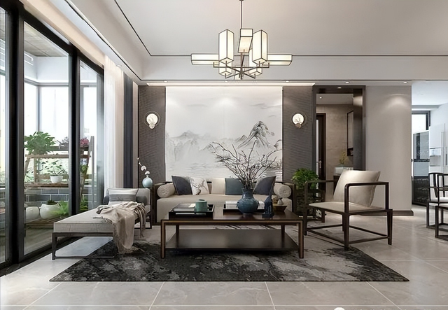 新中式装修案例，低调高贵、内敛儒雅，打造东方美学