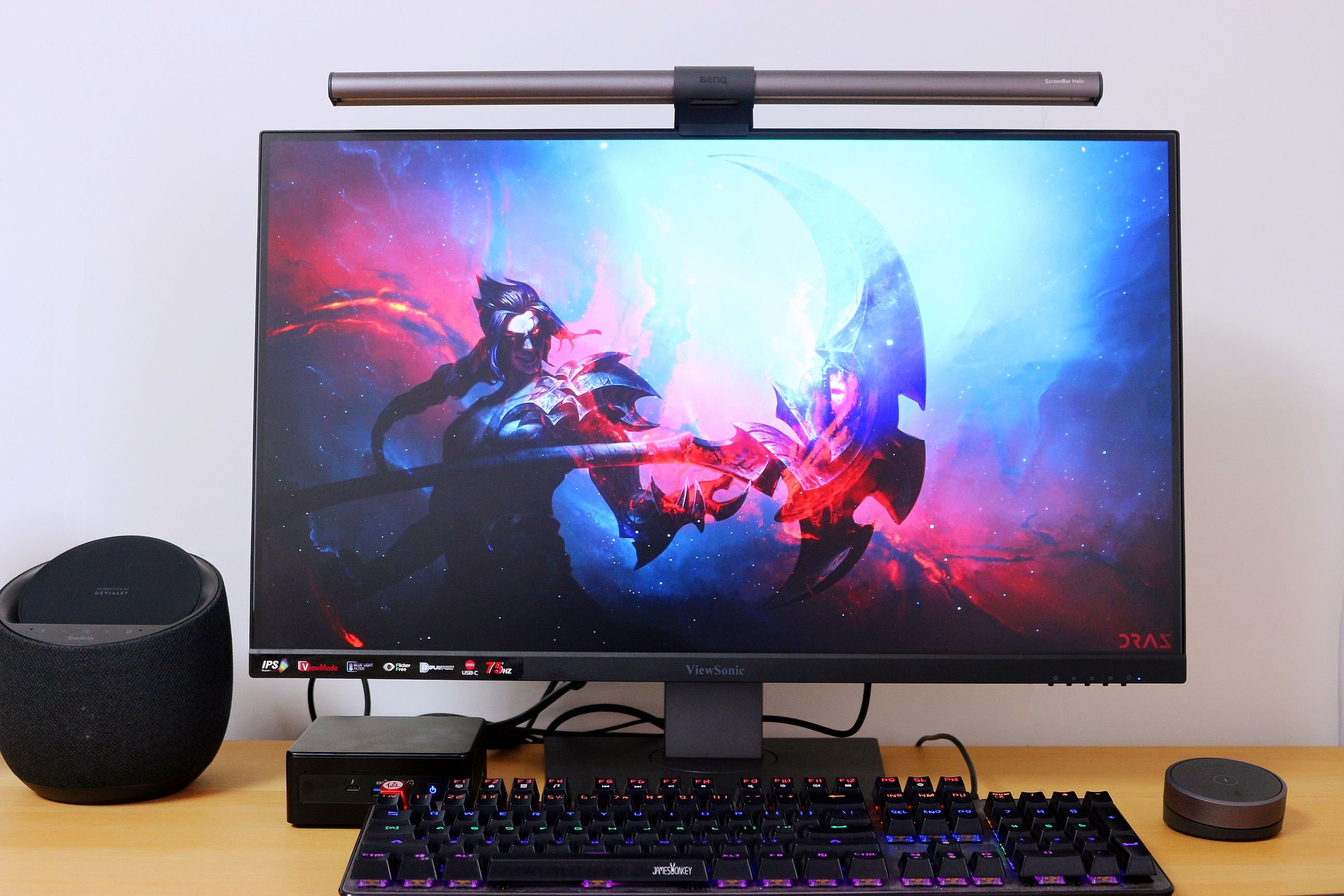 显示器|买显示器送升降支架和“扩展坞”的优派27英寸2K C口显示器实测