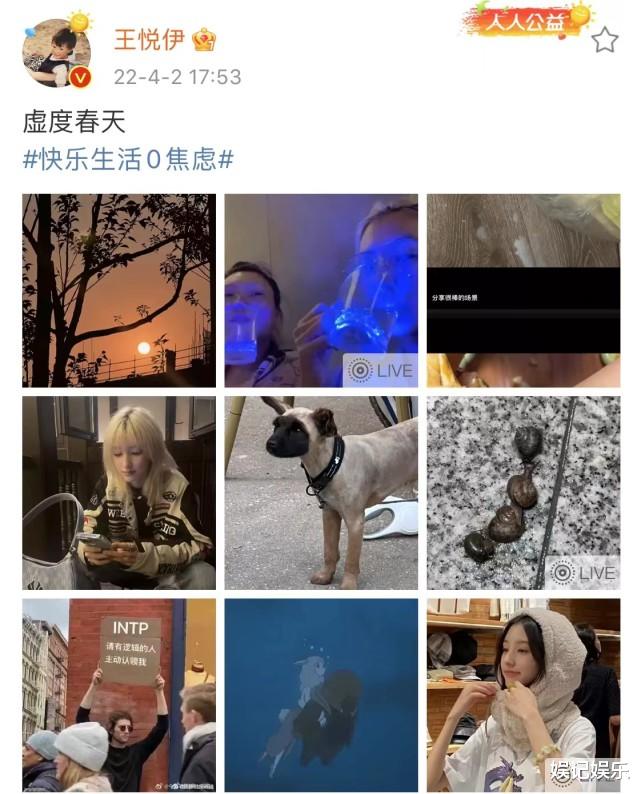 王悦伊|华晨宇发现王悦伊同款文案秀恩爱后，王悦伊也用花朵杯垫撒糖