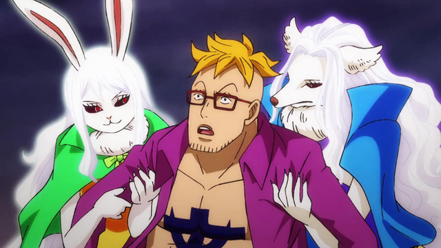 马尔科|海贼王1009集:月狮双娇毁容长子,大妈舍弃马尔科遁走