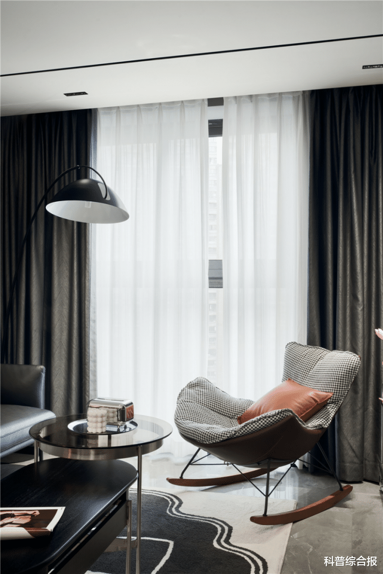 潮服花店设计师的Home,潮酷现代风121㎡二房改三房