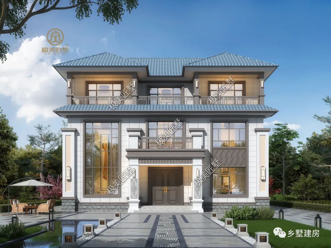 五款对称别墅设计,外观高端新奇,一起来看看吧