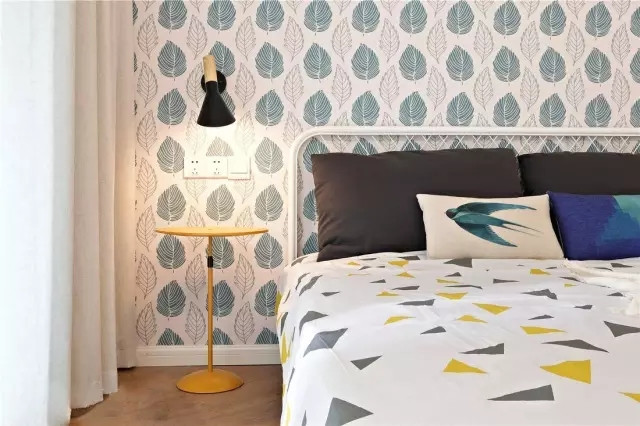 55平北欧风一居室,色调就像春天刚来时的样子,自然而灵动