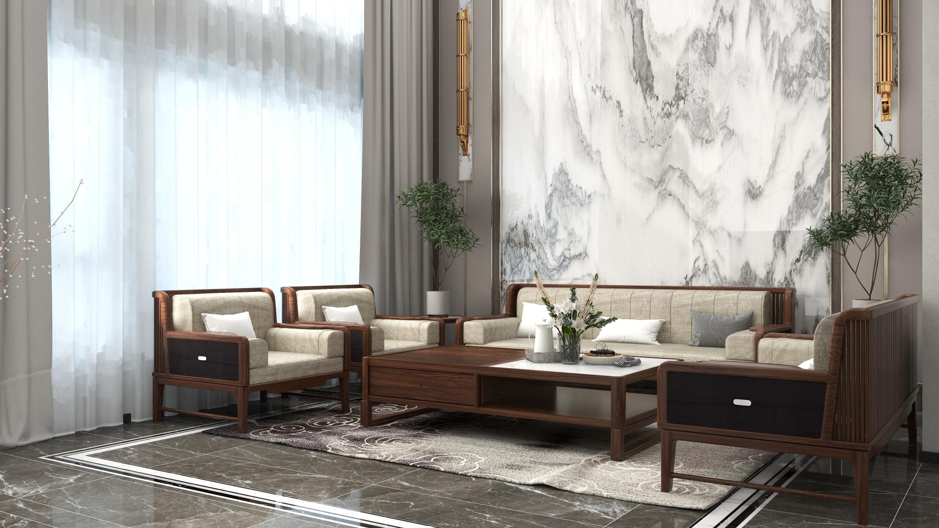 苏州220㎡新中式三居室，清雅逸致，恣意享受阳光与清风