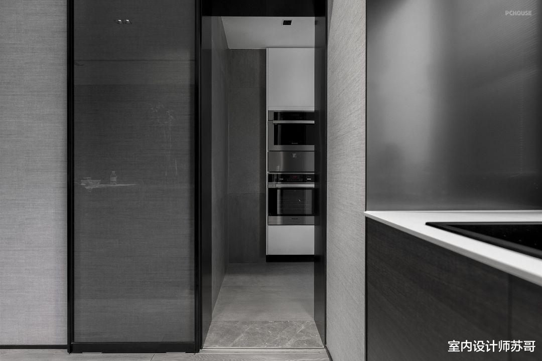 以黑色为主题的三居室,让生活回归本真,这么个性的家真美!