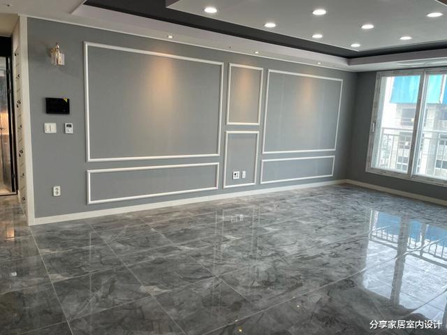 看她家精装房,还没布置家具就很漂亮,无主灯的设计特别抢眼!