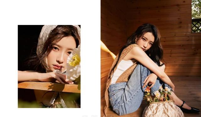 孙怡|孙怡离婚后杂志美图!肤白貌美大长腿太性感撩人