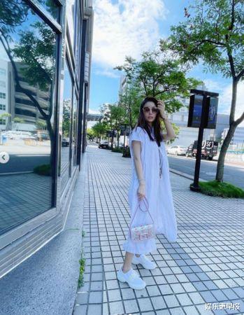 林心如|林心如全身照被疑「怀孕了」！大女儿刚满5岁 2表情符号给答案