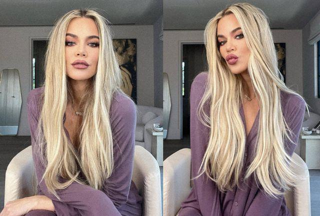 金·卡戴珊|38岁科勒晒金发披肩美照，穿居家睡衣难掩气质，离婚后越变越美