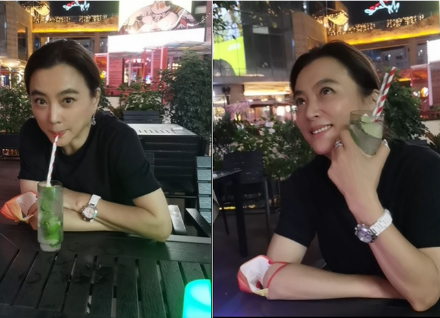 李玲玉|58岁李玲玉火锅店秀身材!穿紧身裙侧身炫长腿,肌肉线条十分紧实