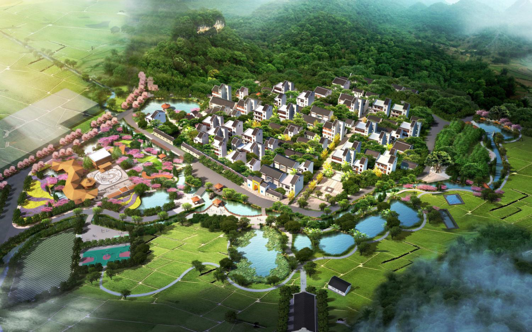 蚌埠|康美田园，古秀村居 | 大宸设计打造阳山县生态宜居美丽乡村