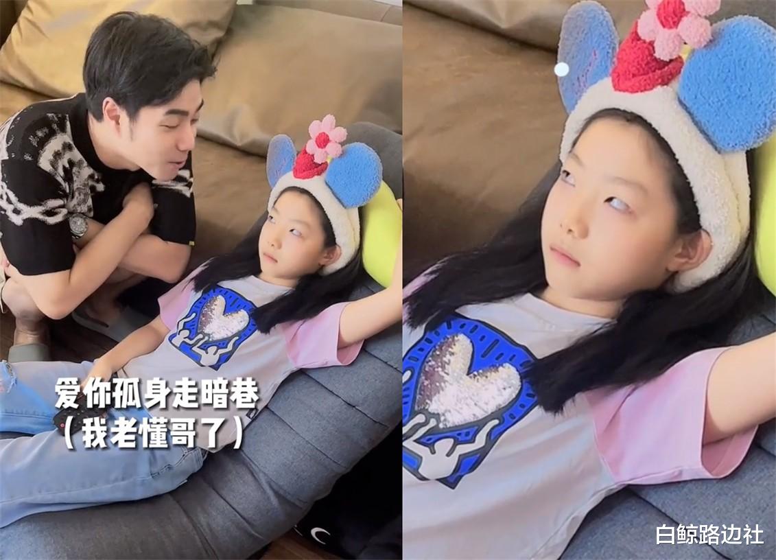 袁成杰|39岁袁成杰晒女儿近照!8岁永祺继承母亲高颜值,气质清冷个性强